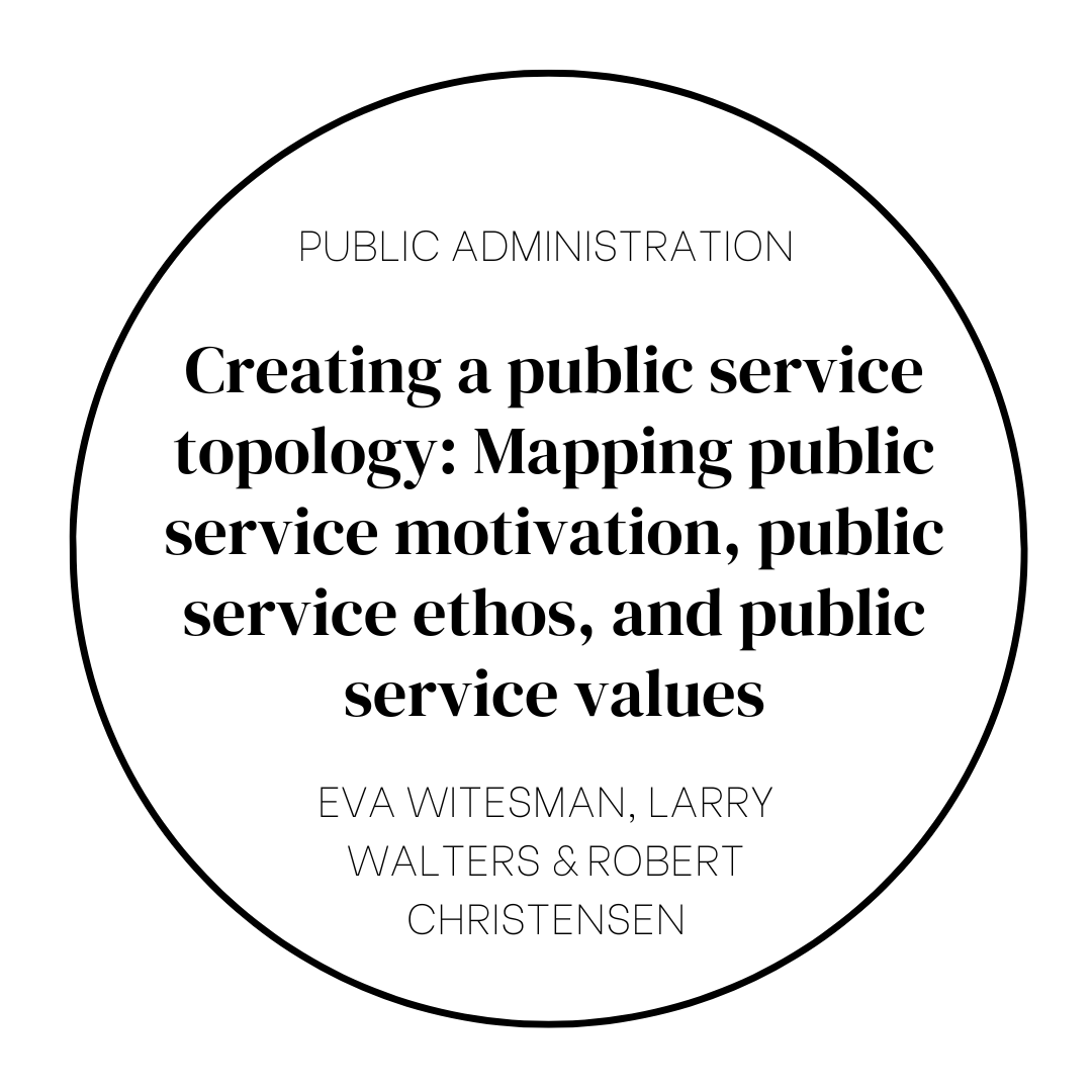 Public Service Typology